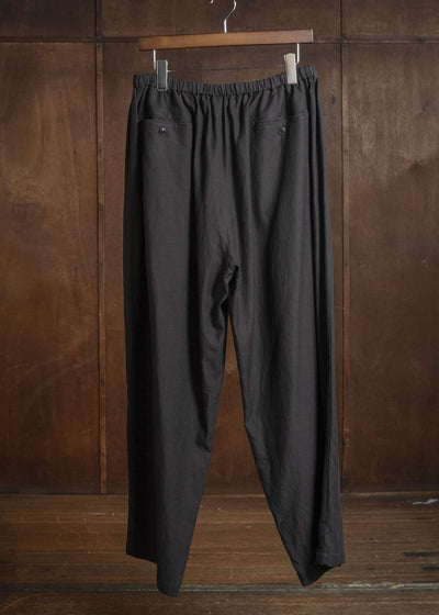 YOKO SAKAMOTO YS-26SS-51-BLACK Relax Easy Pants BROWN