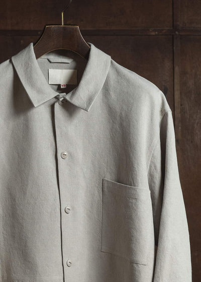 YOKO SAKAMOTO YS-26SS-28-BEIGE Work Blouse BEIGE