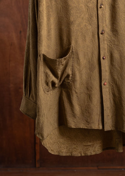 JMRibot Vintage silk jacquard shirt