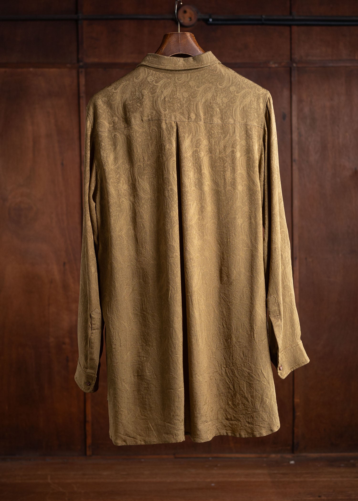 J.M.Ribot Vintage silk jacquard shirt