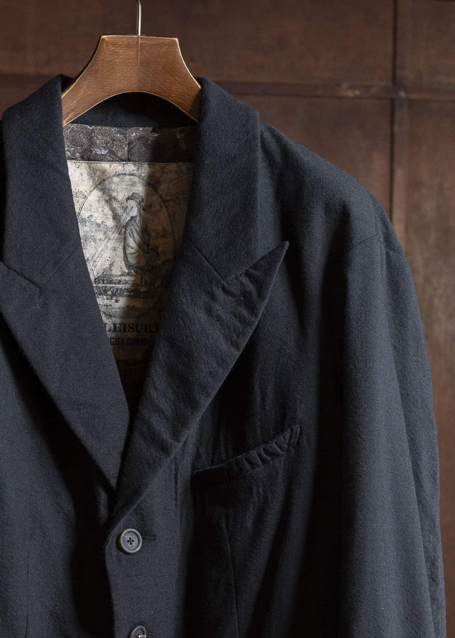 ZIGGY CHEN 0M2530951 THREE BUTTON BLAZER 4