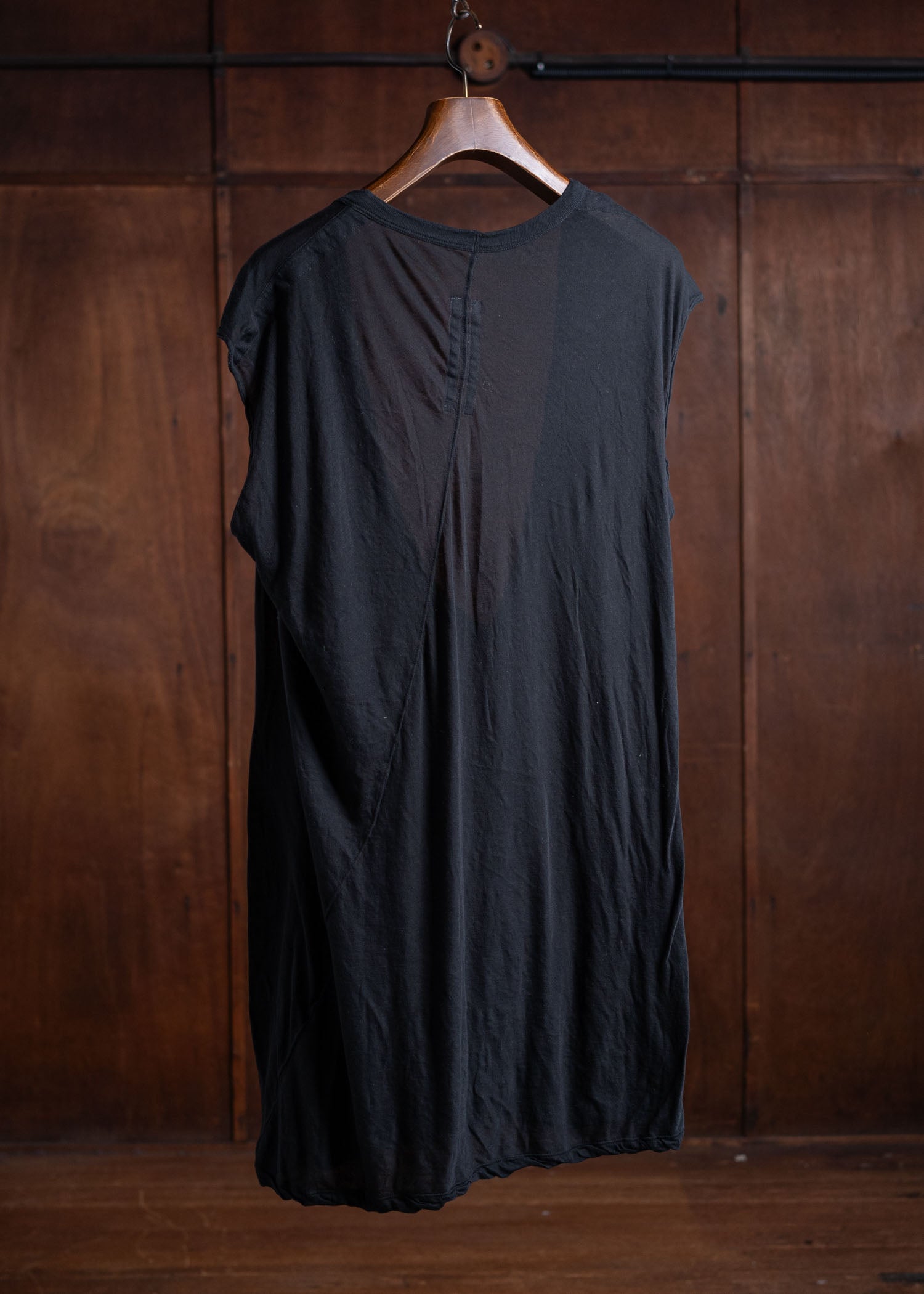 Rick Owens 21SS V-neck Cut Saw