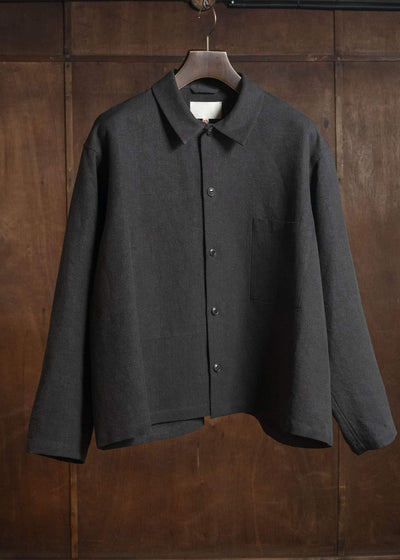 YOKO SAKAMOTO YS-26SS-28-BROWN Work Blouse BROWN