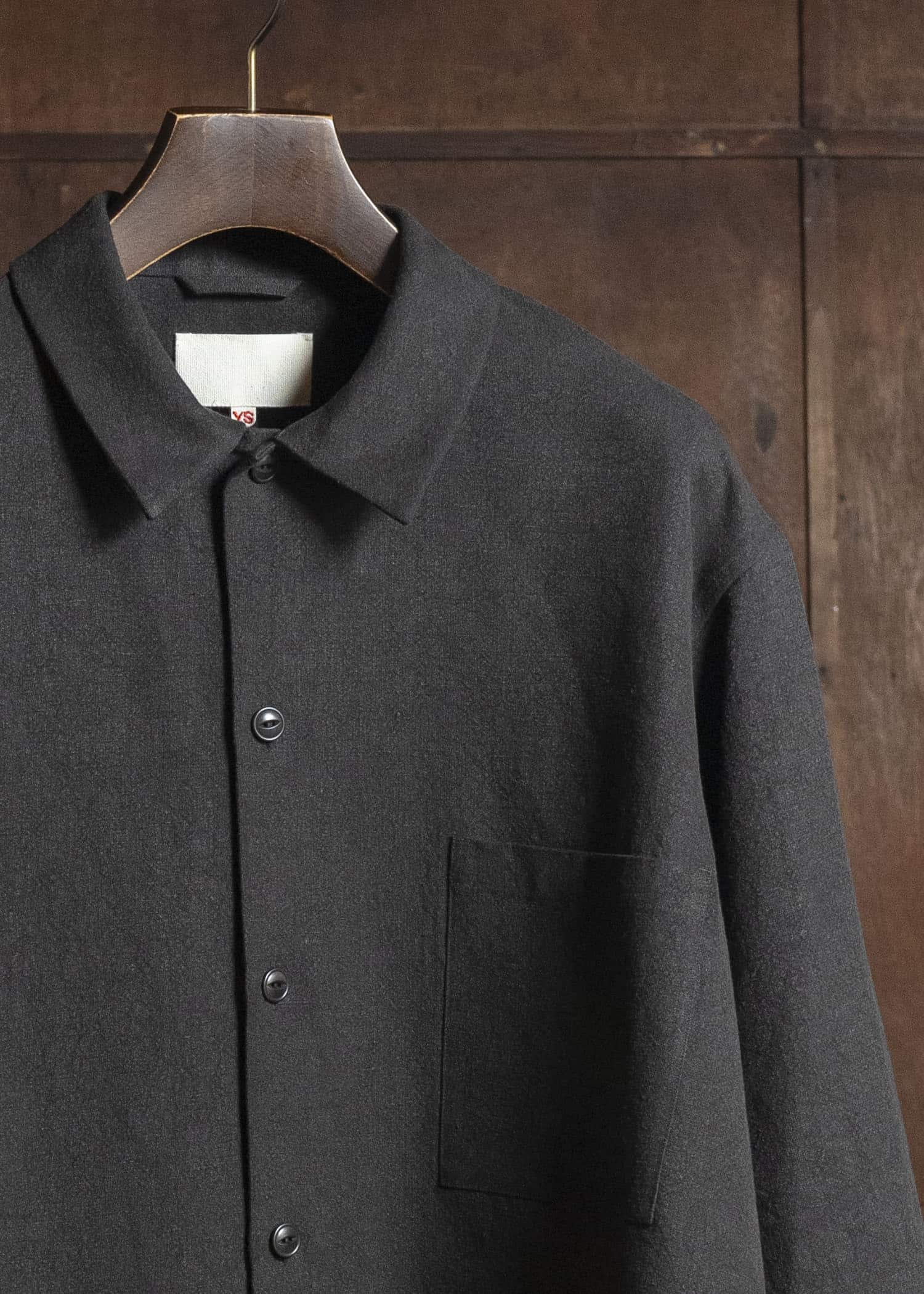 YOKO SAKAMOTO YS-26SS-28-BROWN Work Blouse BROWN