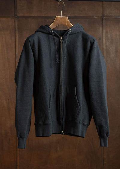 YOKO SAKAMOTO Athletic HoodieYS-25SS-107-BLACK