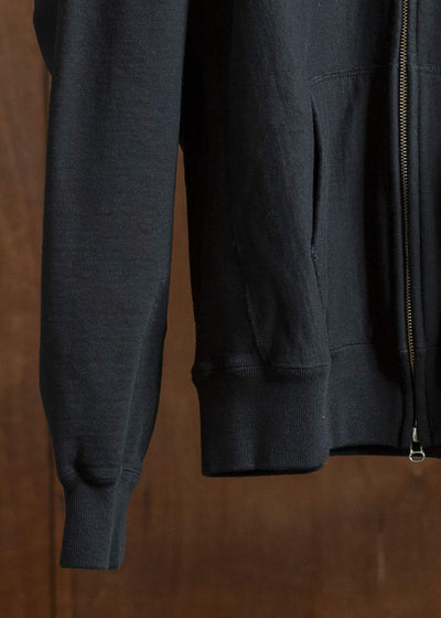 YOKO SAKAMOTO Athletic HoodieYS-25SS-107-BLACK