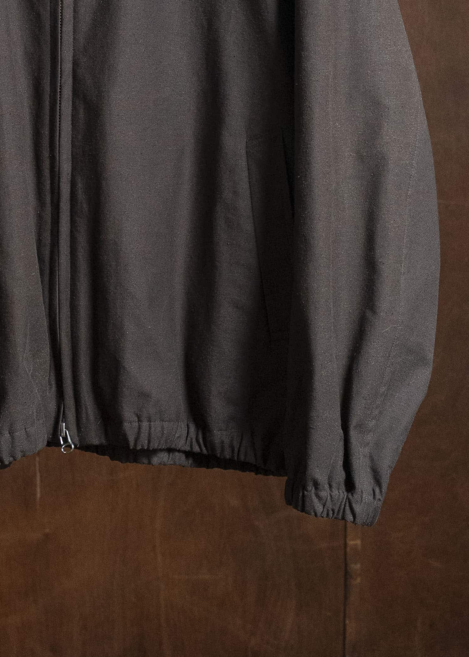 YOKO SAKAMOTO YS-26SS-23-BROWN Zip Blouson BROWN