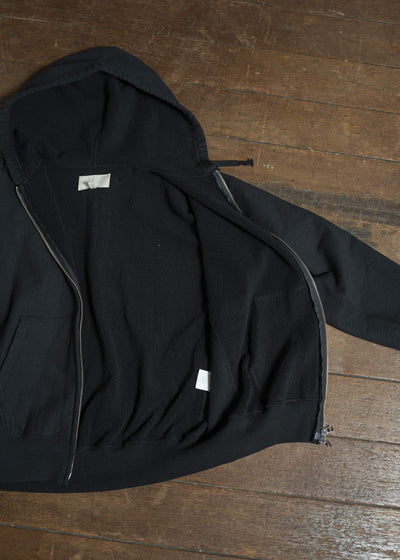 YOKO SAKAMOTO Athletic HoodieYS-25SS-107-BLACK