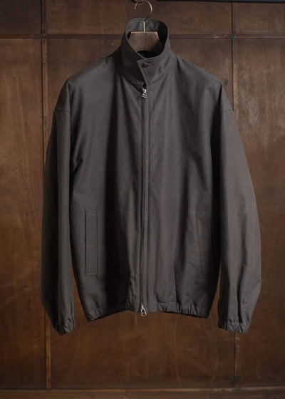 YOKO SAKAMOTO YS-26SS-23-BROWN Zip Blouson BROWN