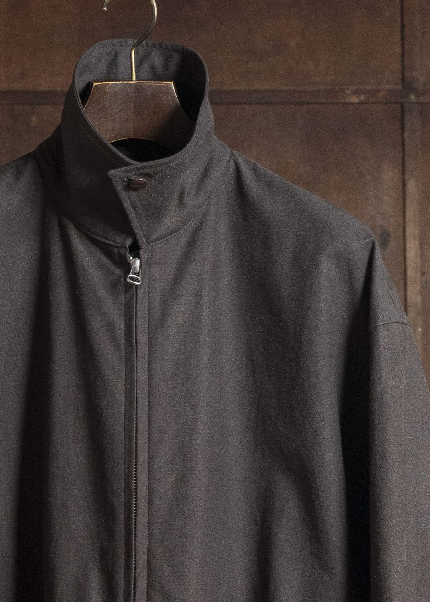 YOKO SAKAMOTO YS-26SS-23-BROWN Zip Blouson BROWN