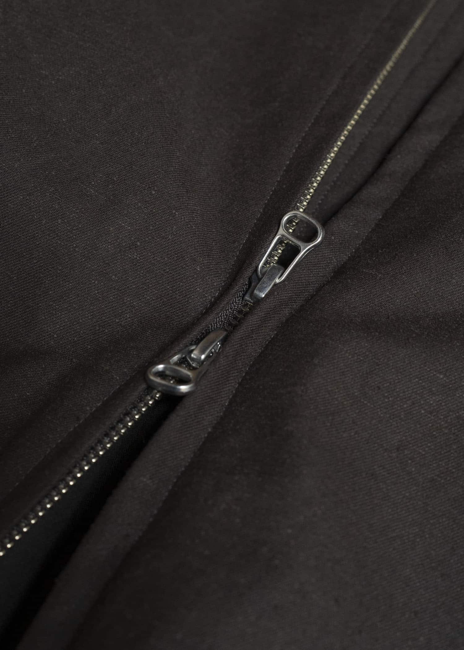 YOKO SAKAMOTO YS-26SS-23-BROWN Zip Blouson BROWN