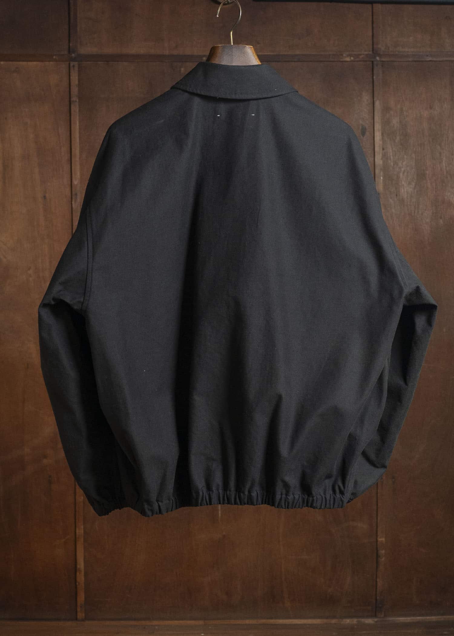 YOKO SAKAMOTO YS-26SS-23-BLACK Zip Blouson BLACK