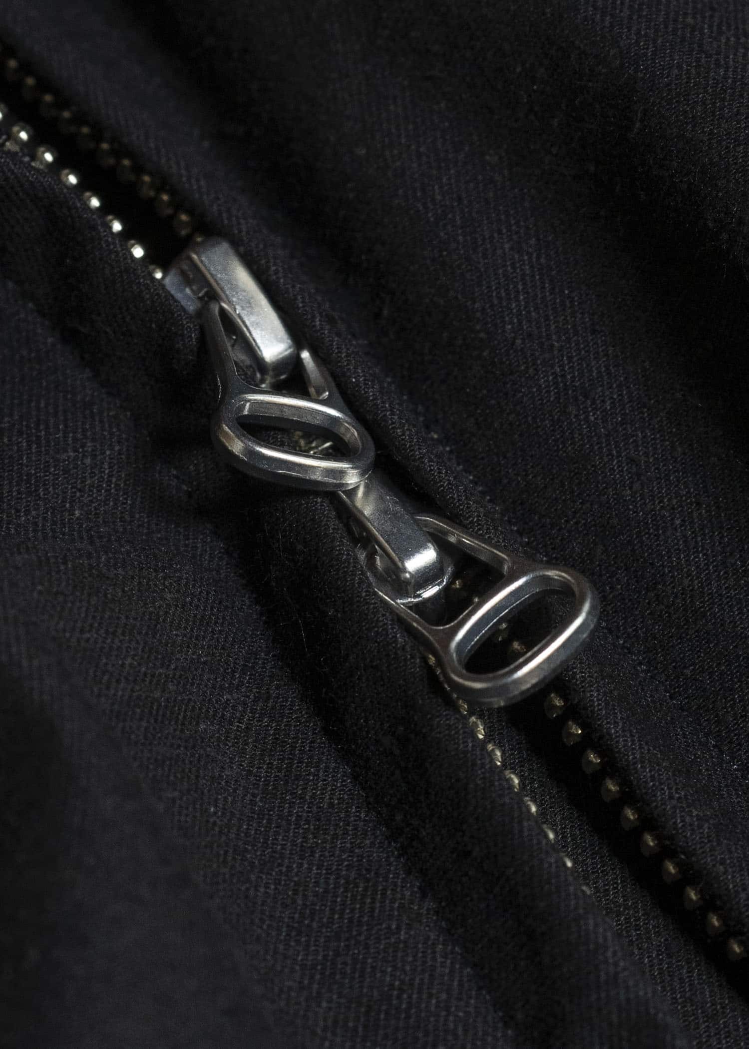 YOKO SAKAMOTO YS-26SS-23-BLACK Zip Blouson BLACK