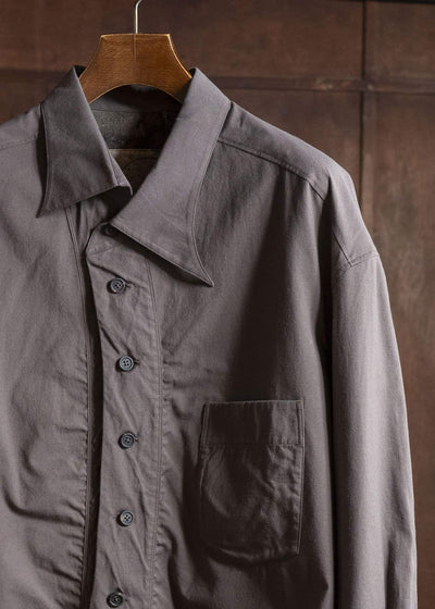 ZIGGY CHEN 0M2530706 ASYMMETRIC SHIRT JACKET 62