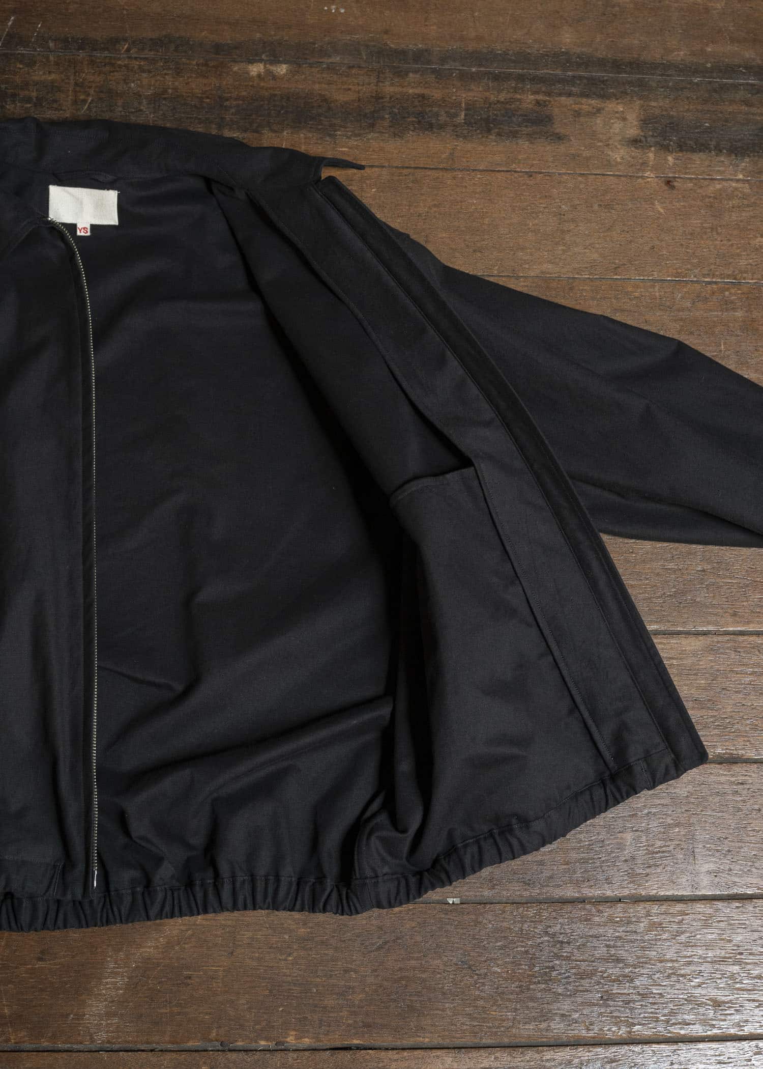 YOKO SAKAMOTO YS-26SS-23-BLACK Zip Blouson BLACK