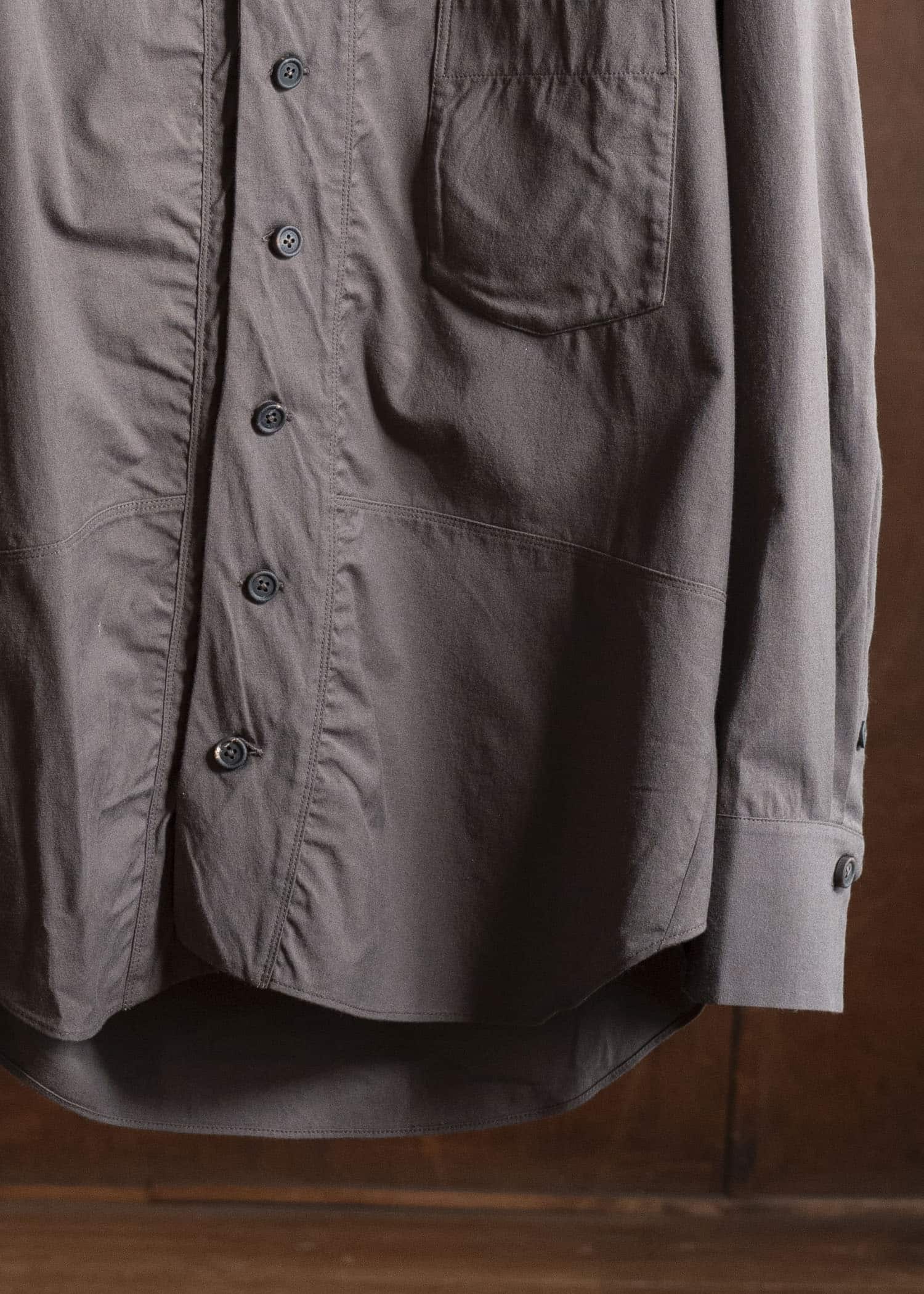 ZIGGY CHEN 0M2530706 ASYMMETRIC SHIRT JACKET 62