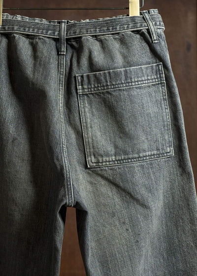 YOKO SAKAMOTO Belted TrousersYS-25SS-12-VINTAGE BLACK