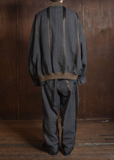 UMA WANG S6/M/UM3508 PIGIAMA PANTS uw086 - grey/brown