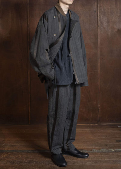 UMA WANG S6/M/UM3508 PIGIAMA PANTS uw086 - grey/brown