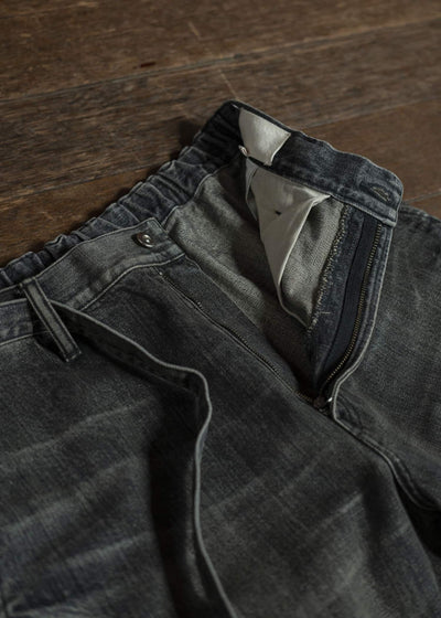 YOKO SAKAMOTO Belted TrousersYS-25SS-12-VINTAGE BLACK