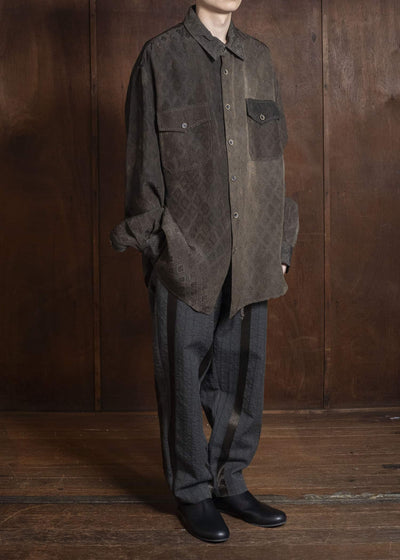 UMA WANG S6/M/UM1516 TAVIS TOP uw690 - dark brown