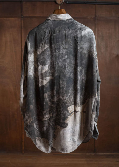 ZIGGY CHEN 0M2530701 DIGITAL PRINT SILK SHIRT JACKET 3
