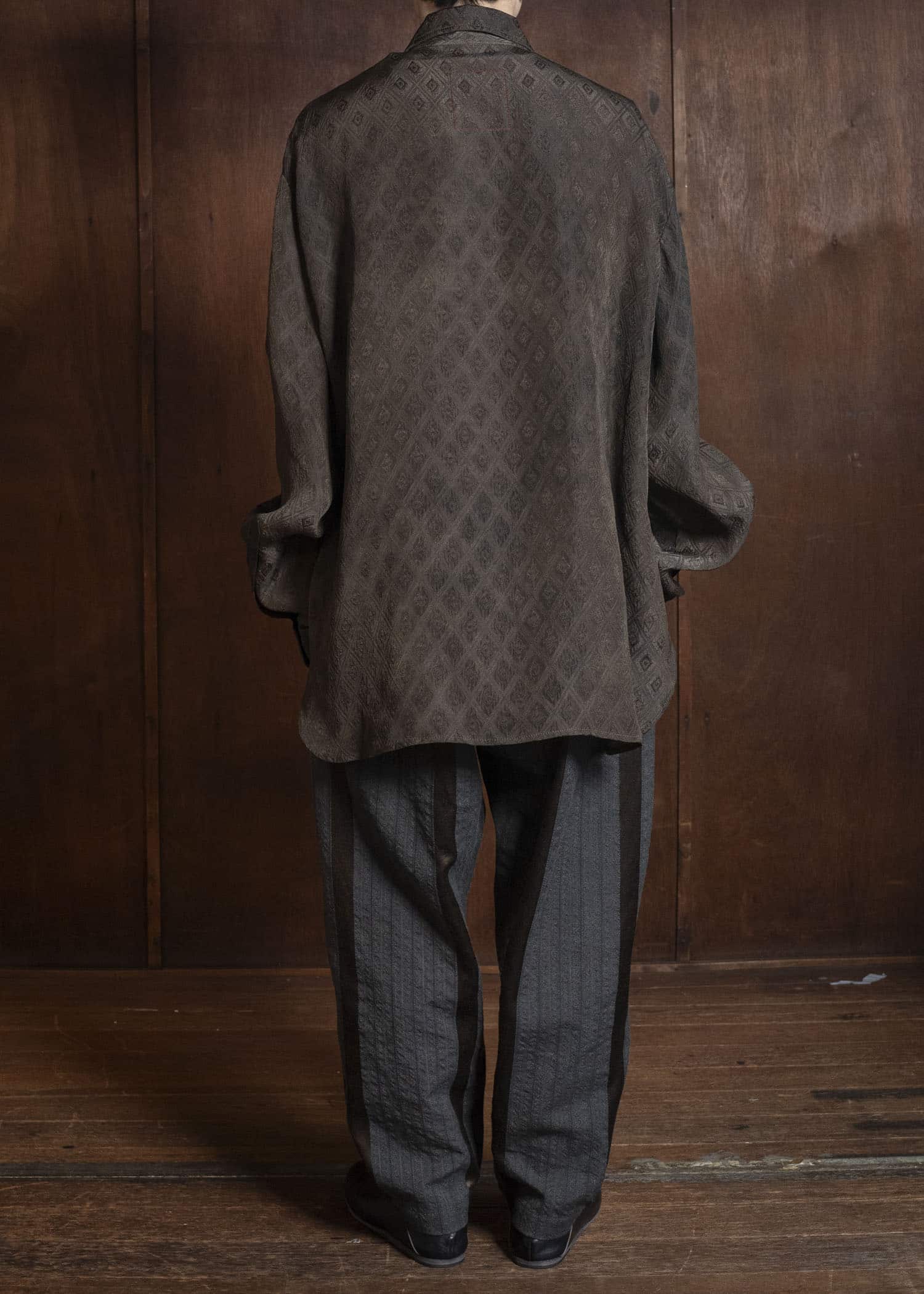 UMA WANG S6/M/UM1516 TAVIS TOP uw690 - dark brown