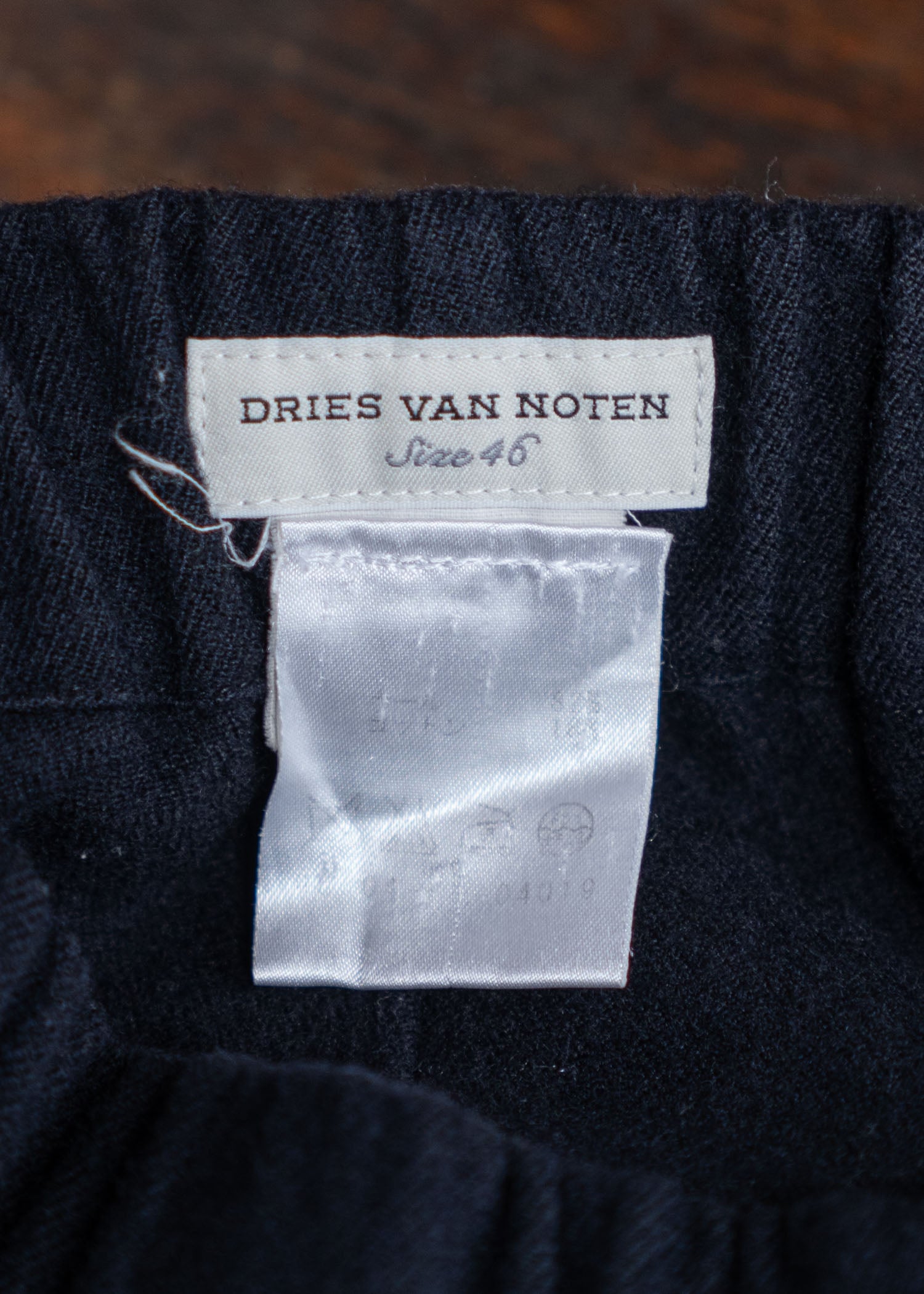 DRIES VAN NOTEN Wool Pants