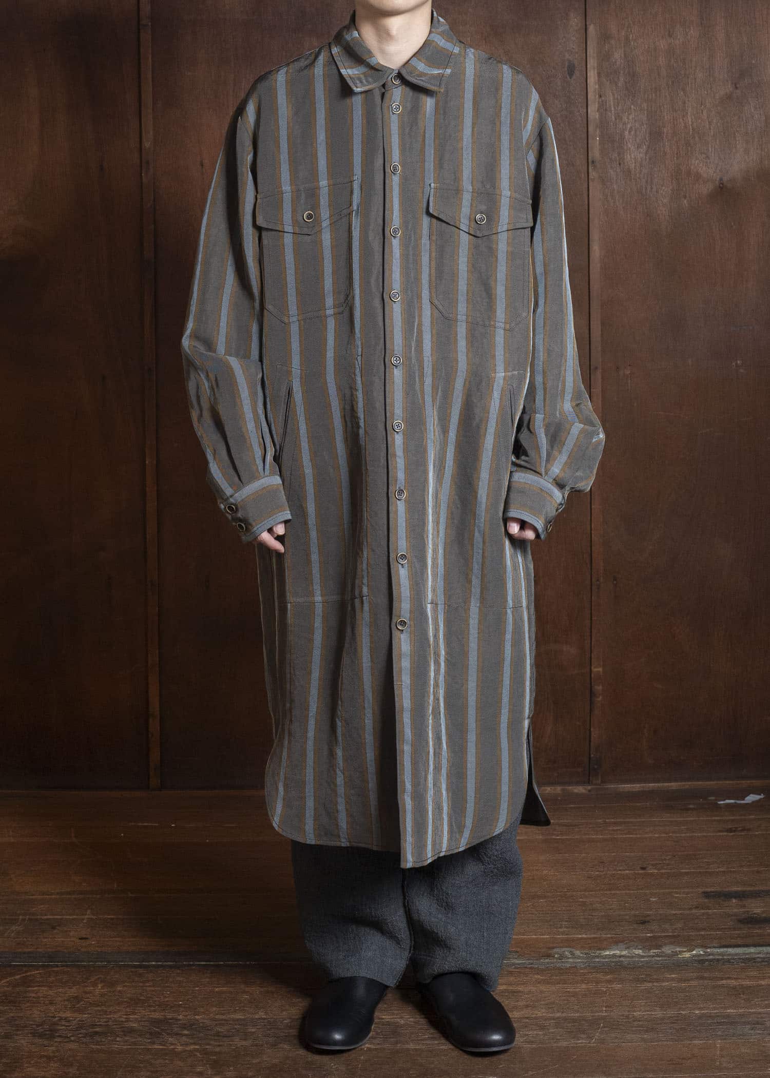 UMA WANG S6/M/UM3518 PERCH PANTS uw890 - dark grey