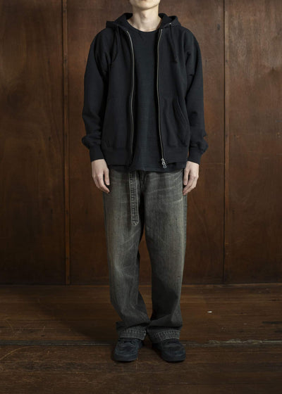 YOKO SAKAMOTO Athletic HoodieYS-25SS-107-BLACK