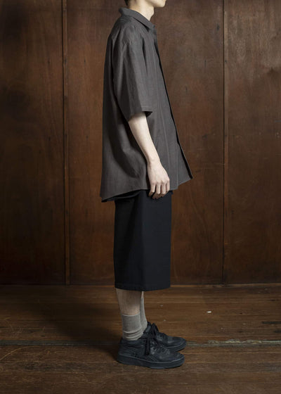 YOKO SAKAMOTO Athletic ShortsYS-25SS-108-BLACK