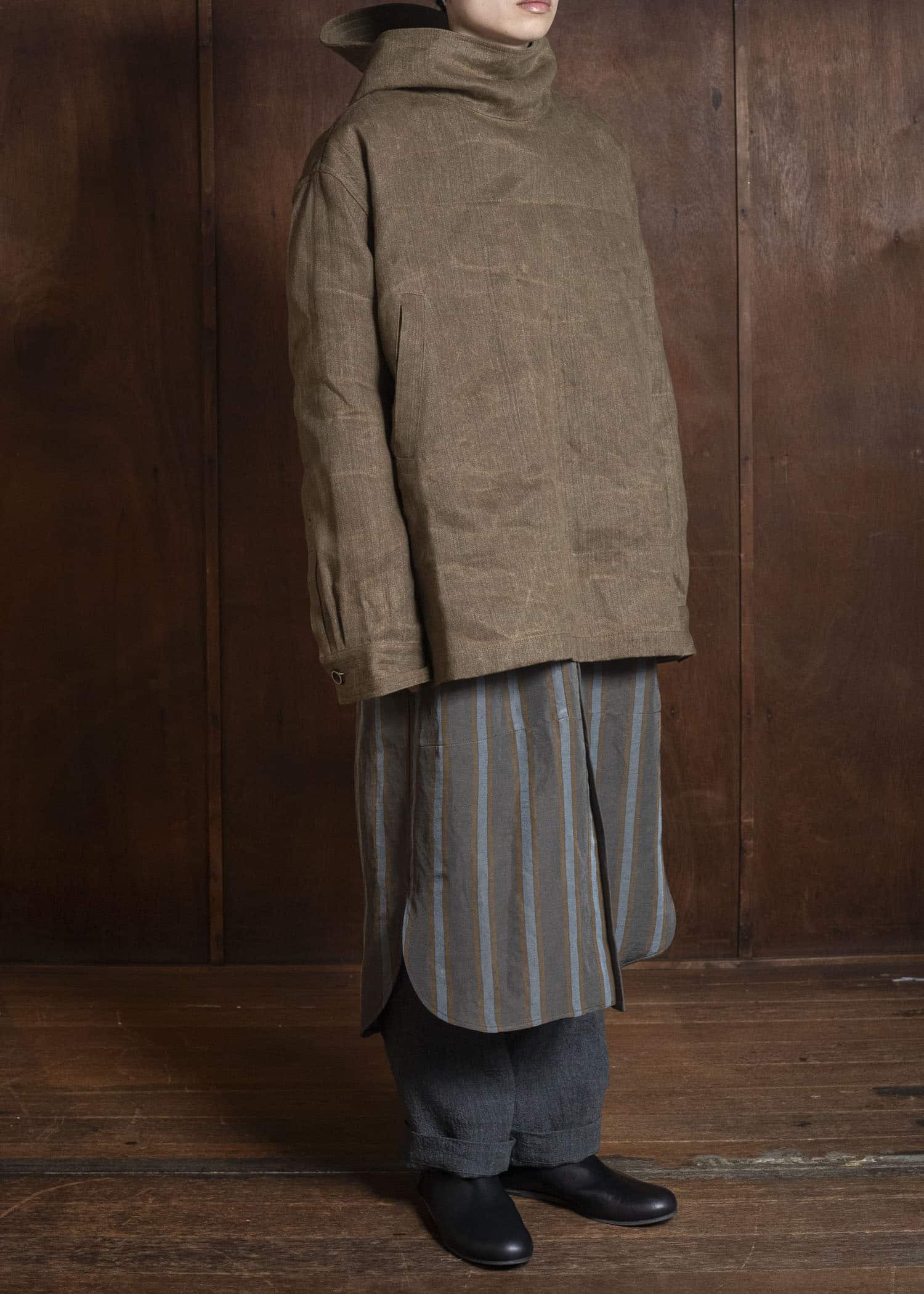 UMA WANG S6/M/UM6551 JUSTO JKT uw240 - mustard