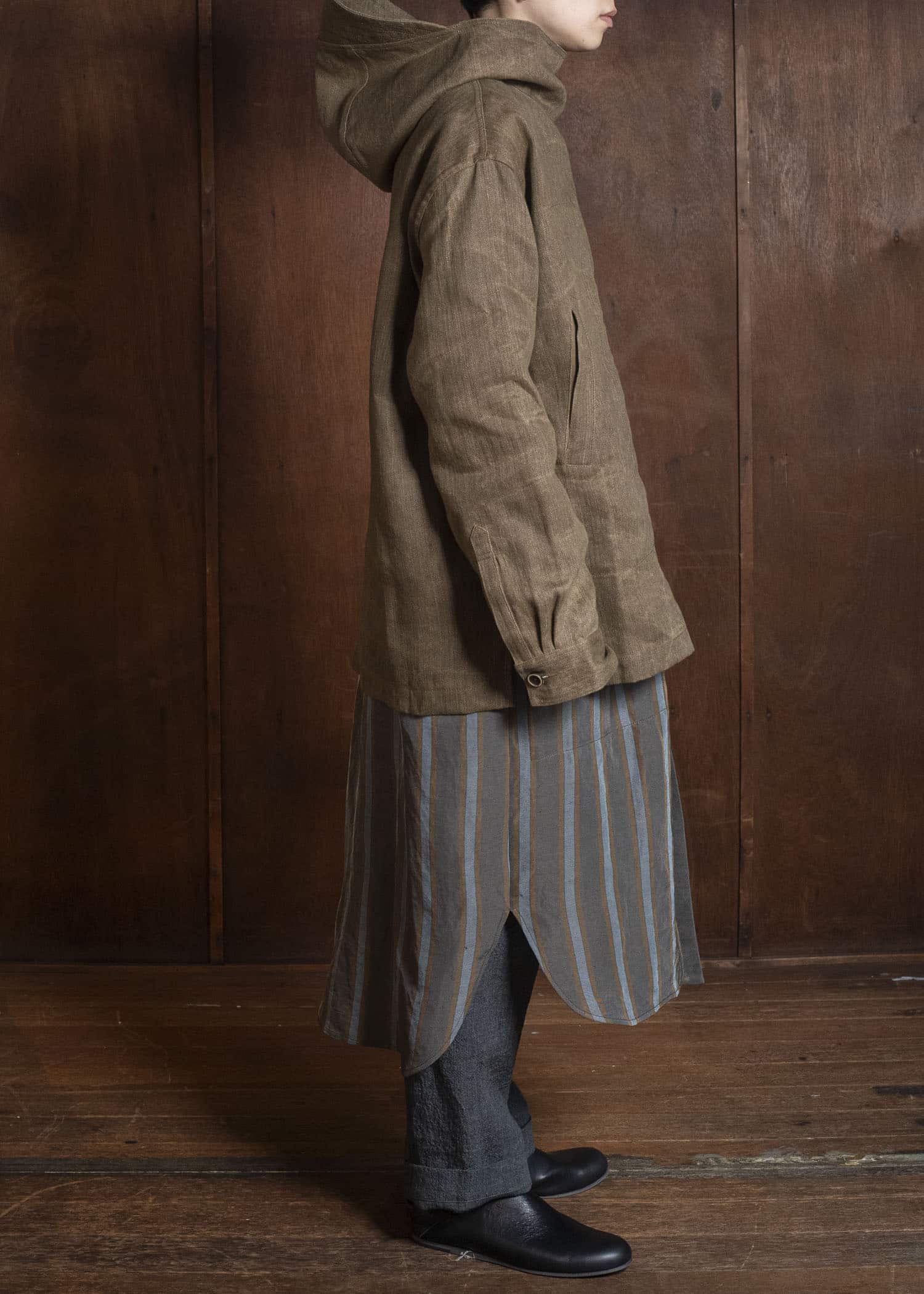 UMA WANG S6/M/UM6551 JUSTO JKT uw240 - mustard