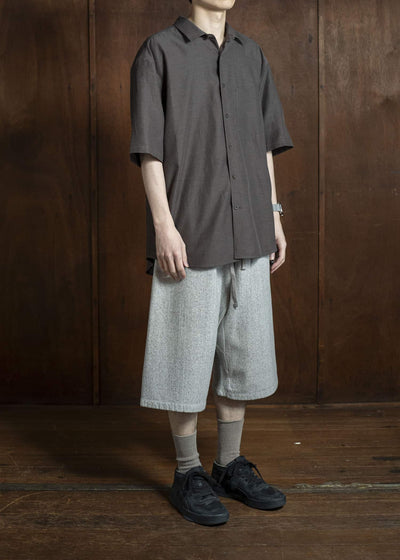 YOKO SAKAMOTO Athletic ShortsYS-25SS-108-GRAY