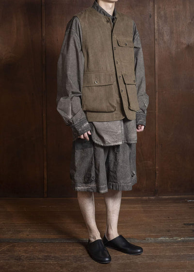 UMA WANG S6/M/UM6526 JOLT JKT uw240 - mustard