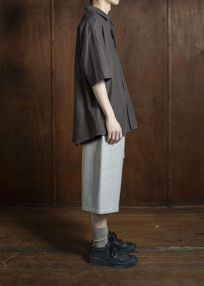 YOKO SAKAMOTO Athletic ShortsYS-25SS-108-GRAY