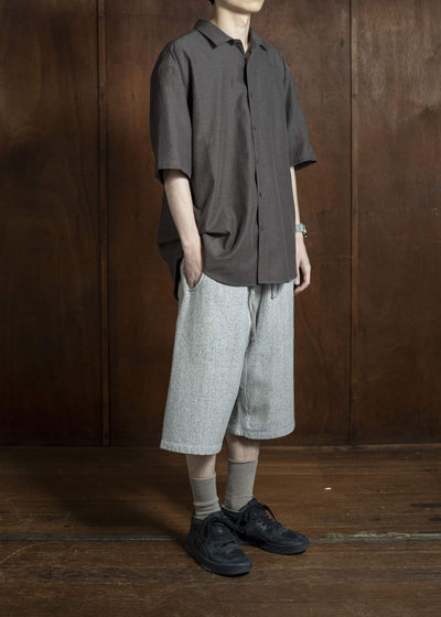 YOKO SAKAMOTO Athletic ShortsYS-25SS-108-GRAY