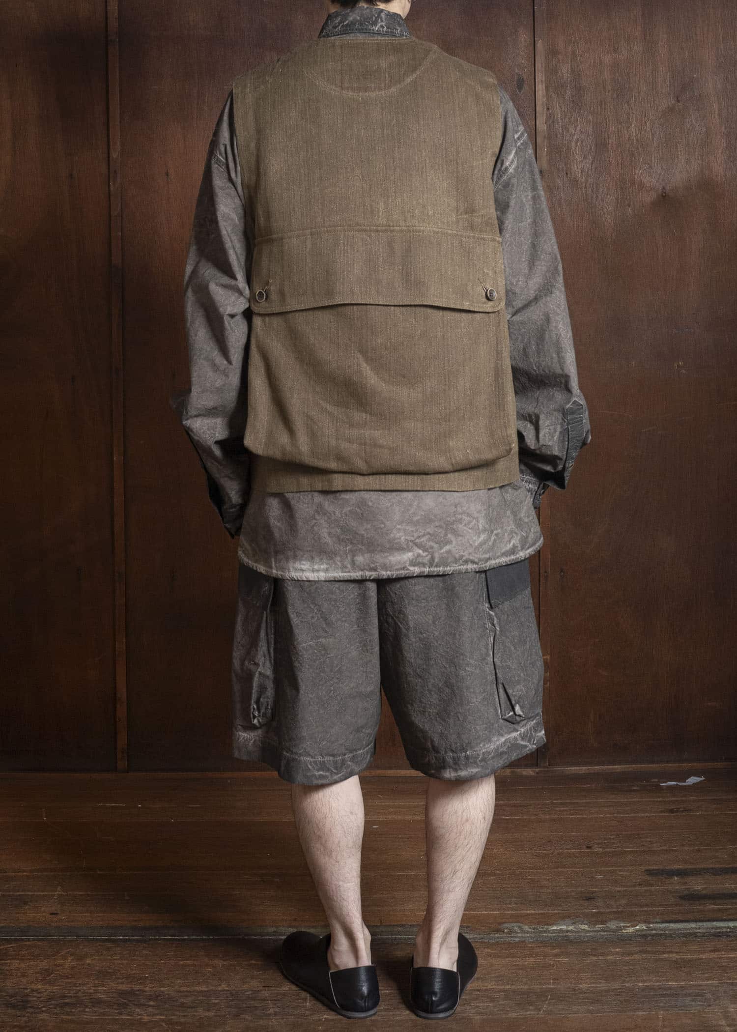 UMA WANG S6/M/UM6526 JOLT JKT uw240 - mustard