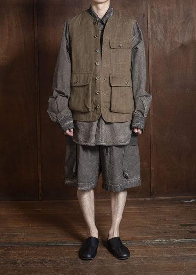 UMA WANG S6/M/UM6526 JOLT JKT uw240 - mustard