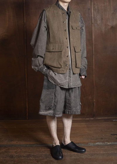 UMA WANG S6/M/UM6526 JOLT JKT uw240 - mustard