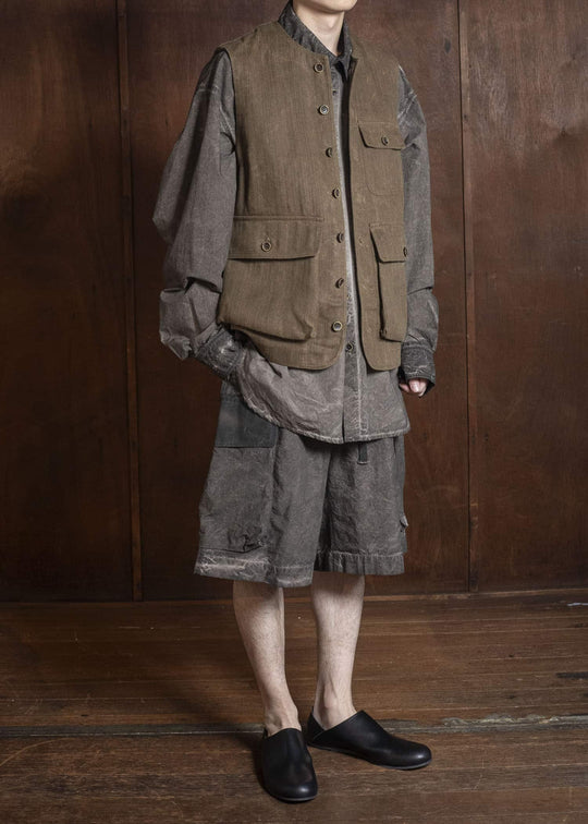 UMA WANG S6/M/UM6526 JOLT JKT uw240 - mustard