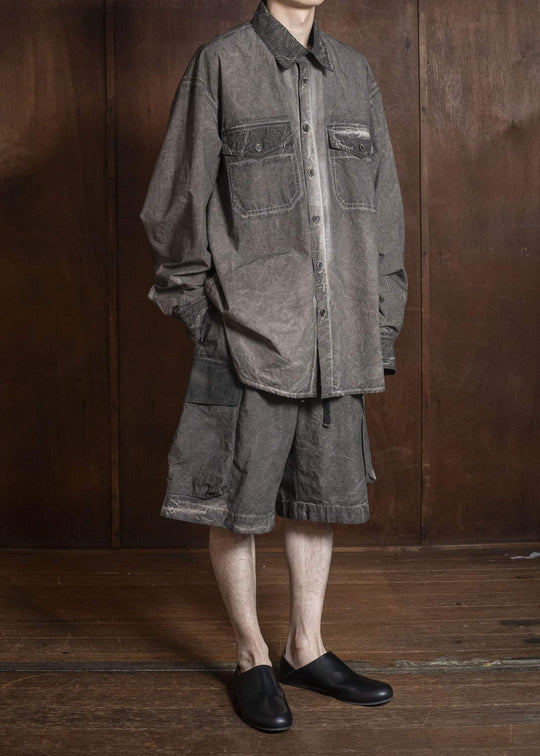 UMA WANG S6/M/UM1517 TAVIS TOP uw860 - grey brown