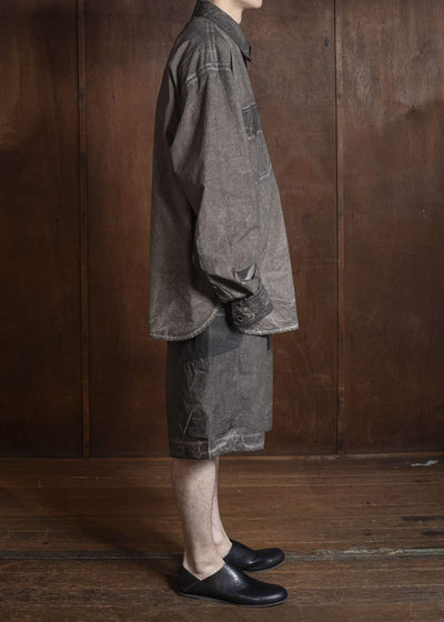 UMA WANG S6/M/UM1517 TAVIS TOP uw860 - grey brown