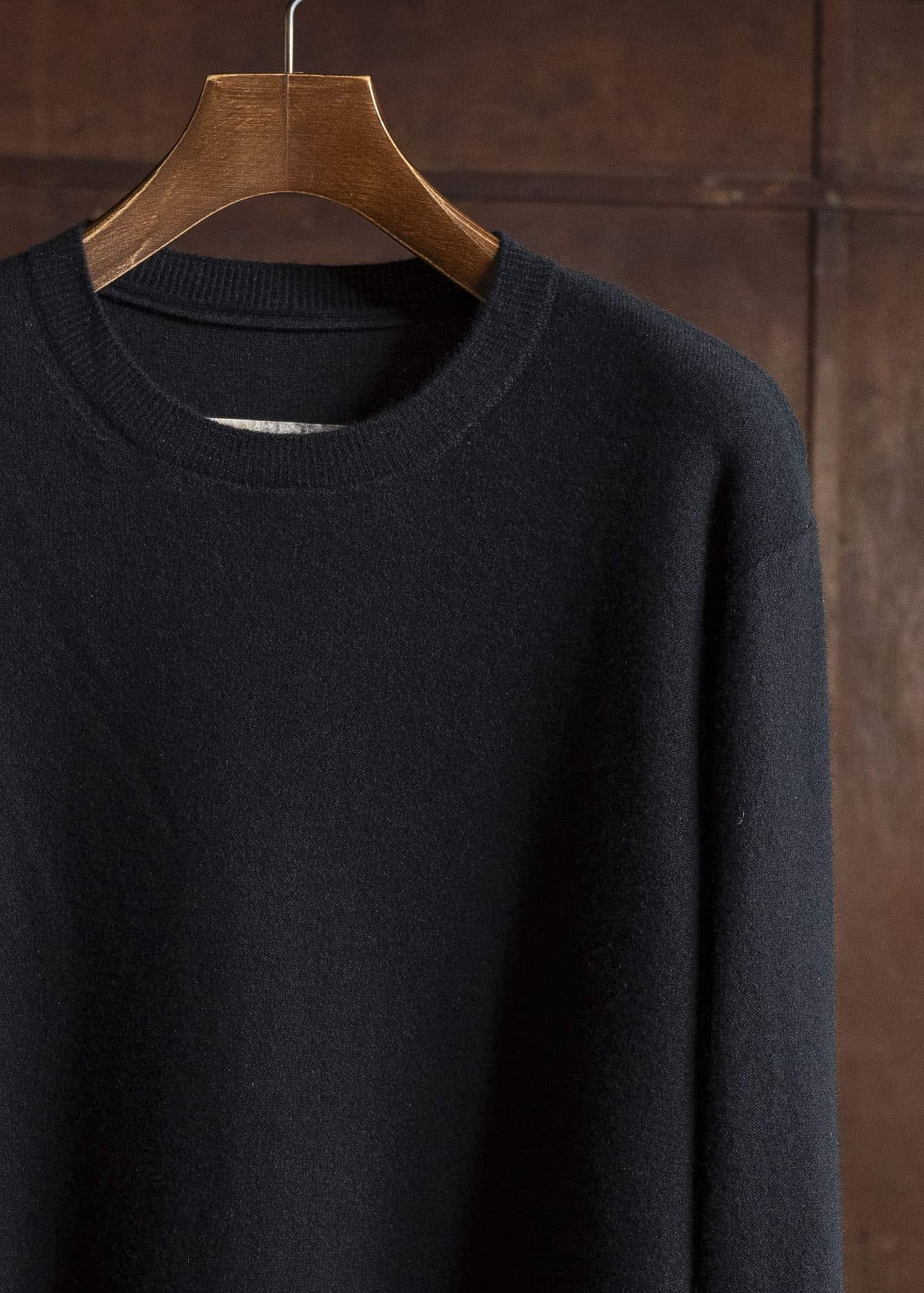 ZIGGY CHEN 0M2532001 SMALL STATUE INTARSIA SWEATER 4