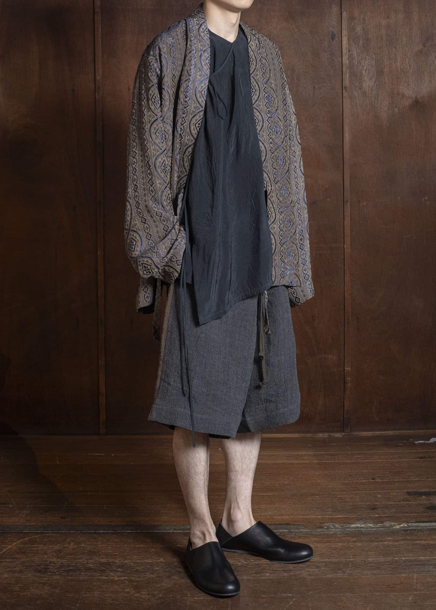 UMA WANG S6/M/UM3526 PANTHER PANTS uw890 - dark grey