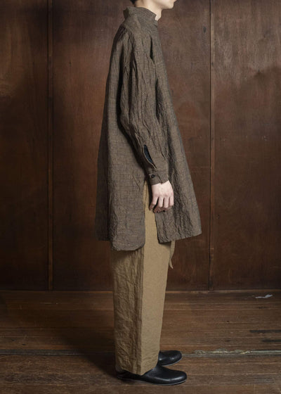 KLASICA SH-045 NEO STAND COLLAR PULL OVER SAFRON