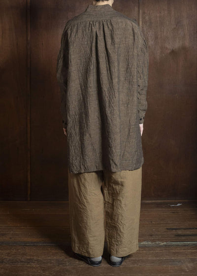 KLASICA SH-045 NEO STAND COLLAR PULL OVER SAFFRON