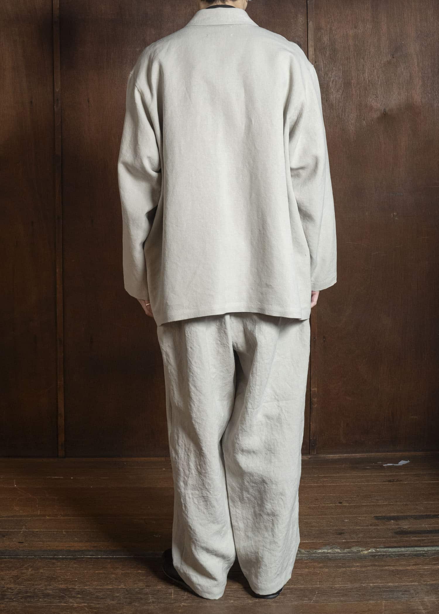 YOKO SAKAMOTO YS-26SS-29-BEIGE Wide Easy Pants BEIGE