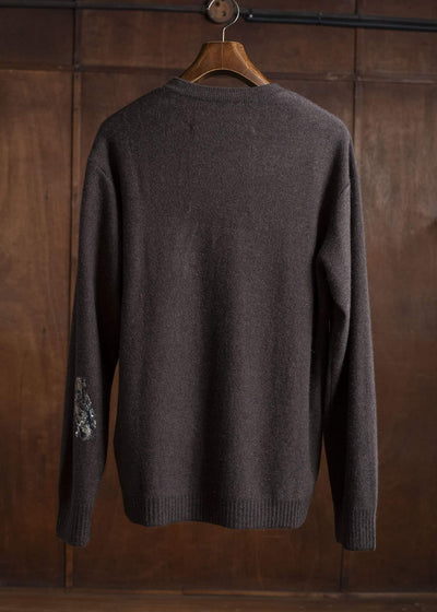 ZIGGY CHEN 0M2532008 SMALL STATUE INTARSIA SWEATER 83