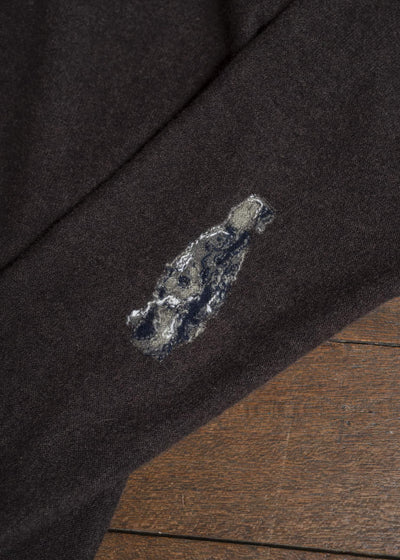 ZIGGY CHEN 0M2532008 SMALL STATUE INTARSIA SWEATER 83